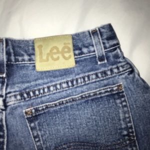 Vintage high waisted Lee shorts